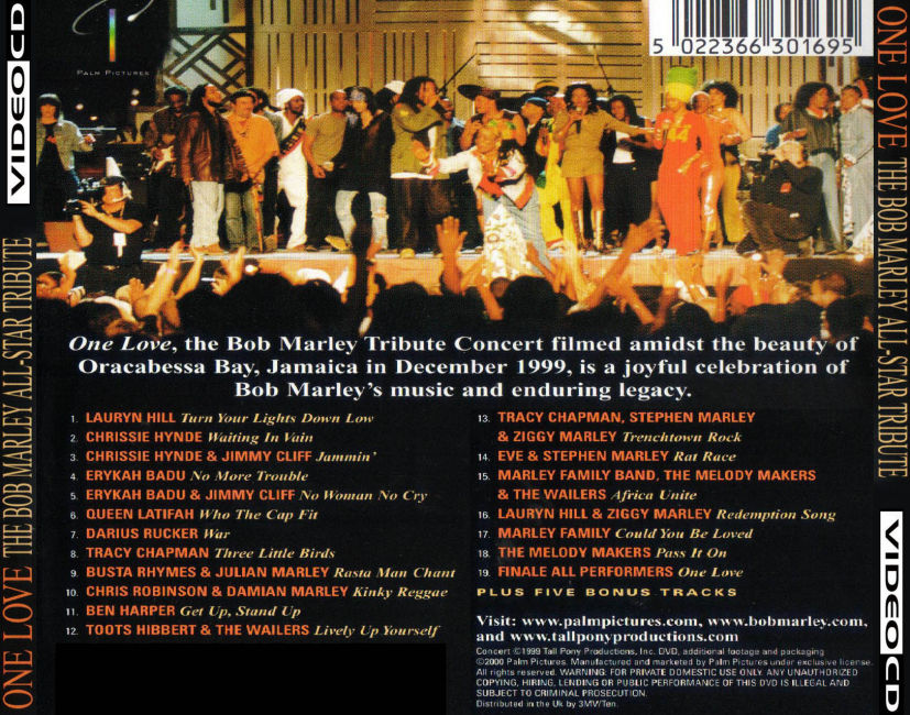 The Bob Marley - All-Star Tribute (2) (VCD)